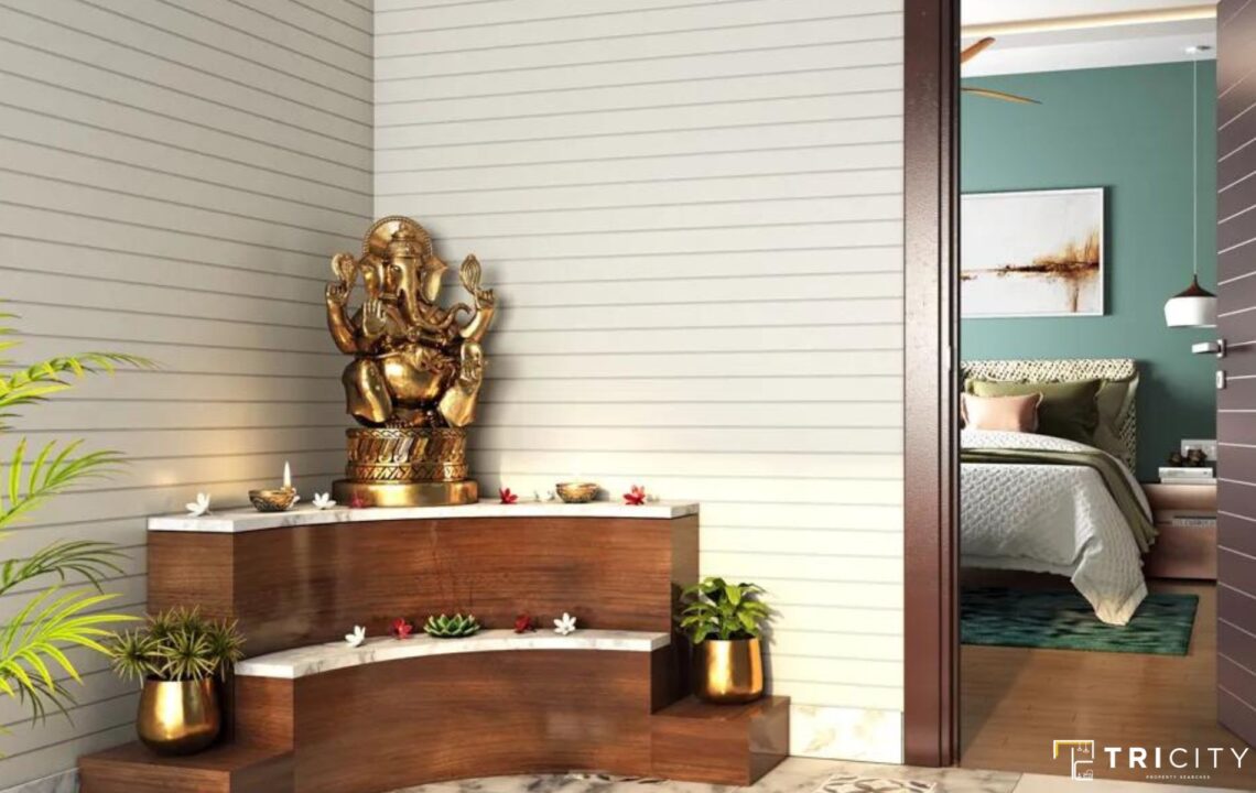 Space Saving Small Pooja Room Designs In Apartments