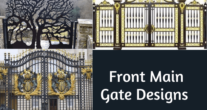 Front Main Gate Design Ideas with Images
