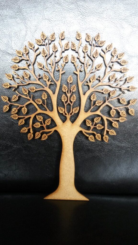 CNC Design Ideas with Tree Patterns