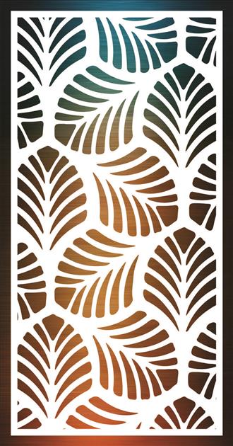 CNC Design Patterns with Leaves on Partitions