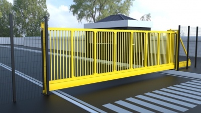 Cantilever sliding gate design