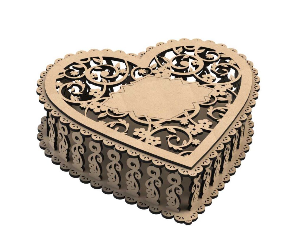 Heart-Shaped Modern CNC Cutting Designs for Home
