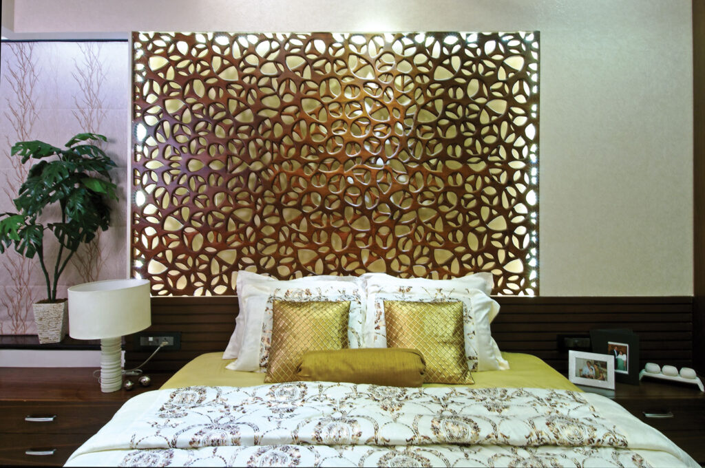 MDF Jali Design for Bedroom