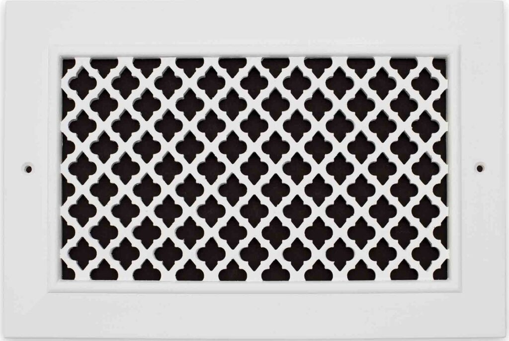 mesh pattern window grill design