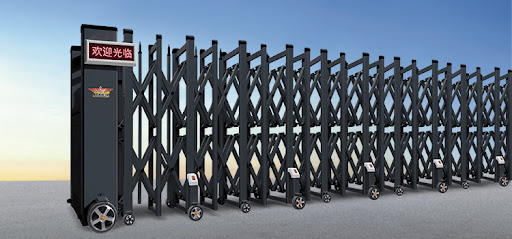 Motorized sliding gate design