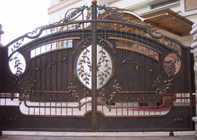 outdoor front gate design