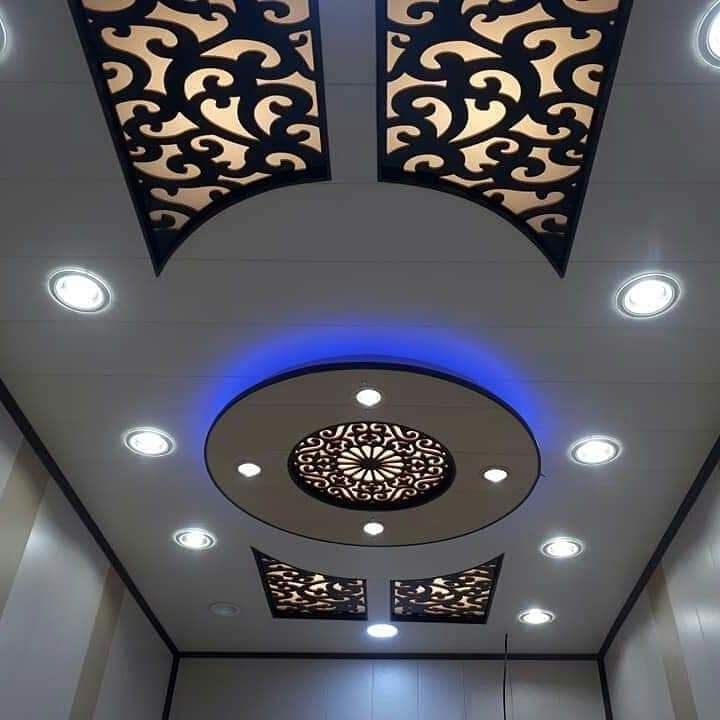 Random CNC Designs for Ceiling