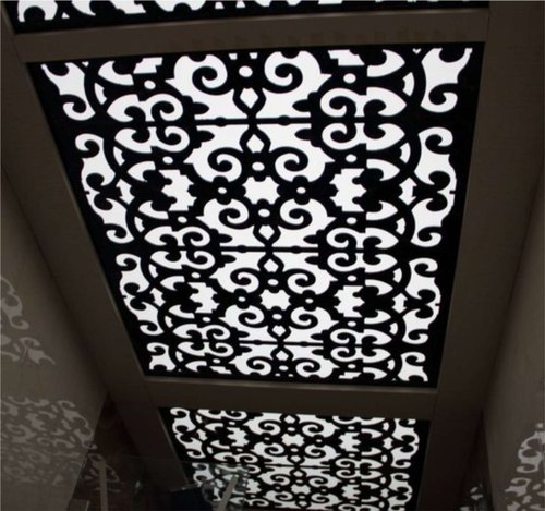 Random cnc design for ceiling