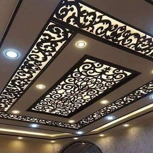 Random cnc design for ceiling