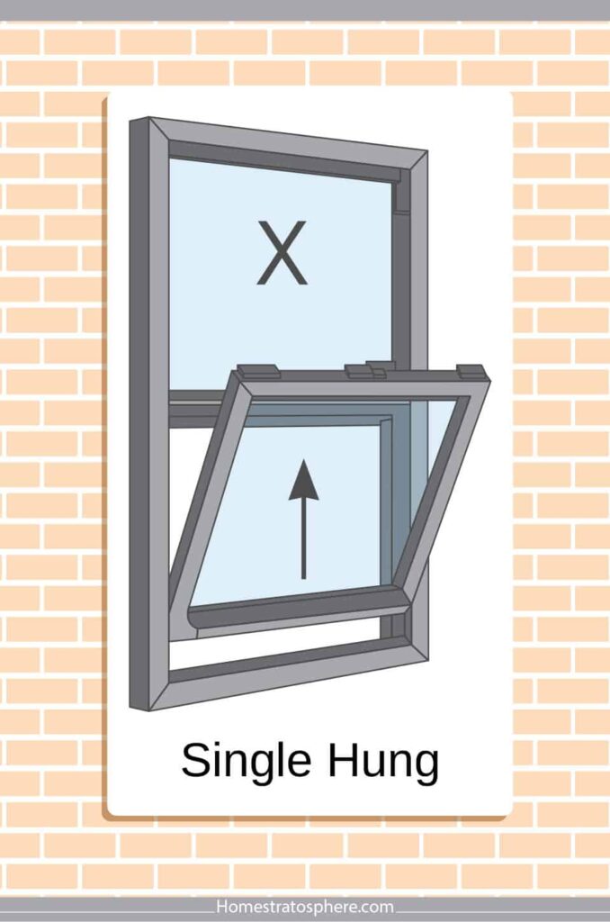 Single Hung Wood Design for Windows