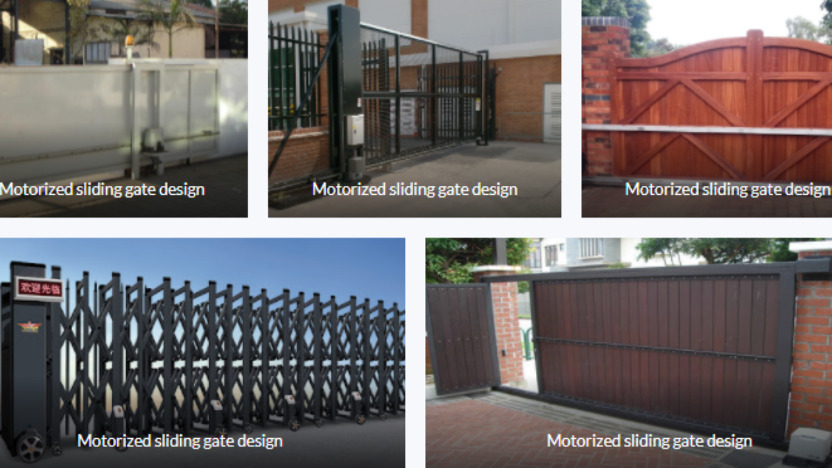 14 Sliding Gate Design Ideas Types Photos Tips To Install