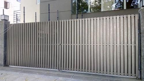 Stainless steel sliding gate design for home