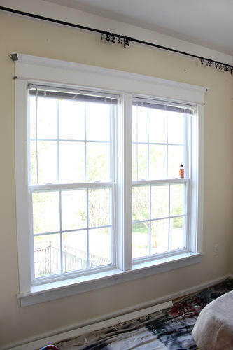 Twin Double Hung Wood Design for Windows