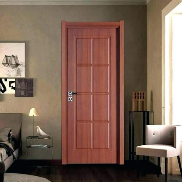 Wooden Single Door Design for Bedroom - Swinging