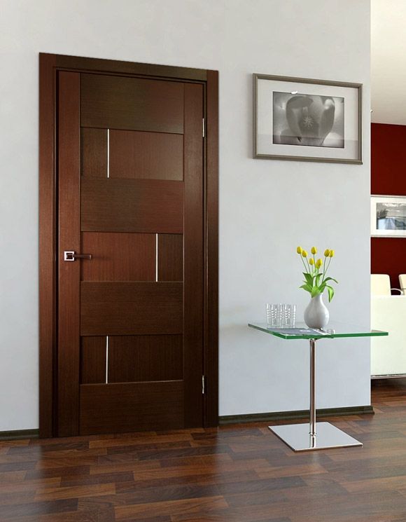 Wooden Single Door Design for Bedroom - Swinging