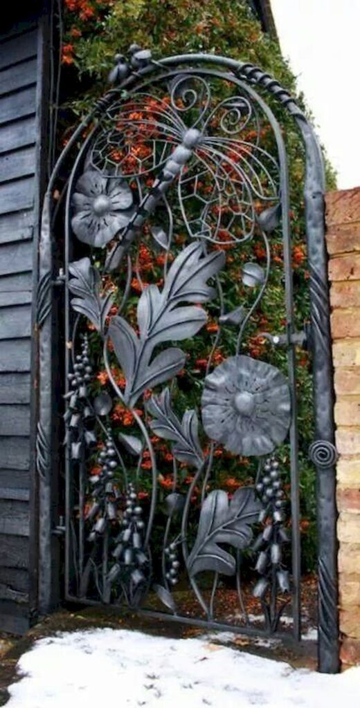 Iron Gate Designs for Garden