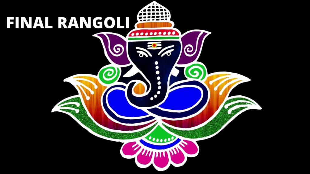 Ganpati Rangoli Design 2022