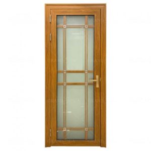 Hinged Single Glass Door Design