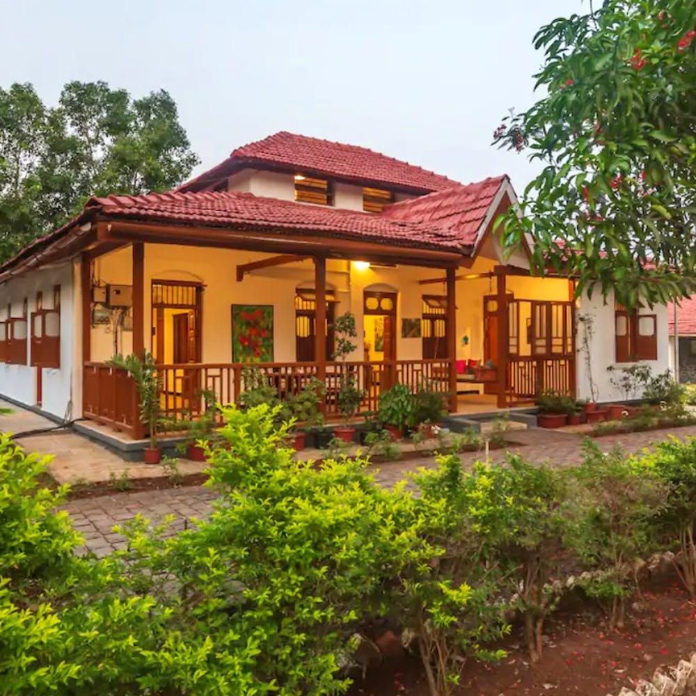 Indian village house design Maharashtra