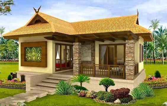 Small house front design 3d images