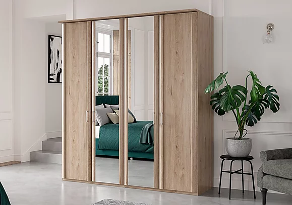 Best Wardrobe Design with Mirror