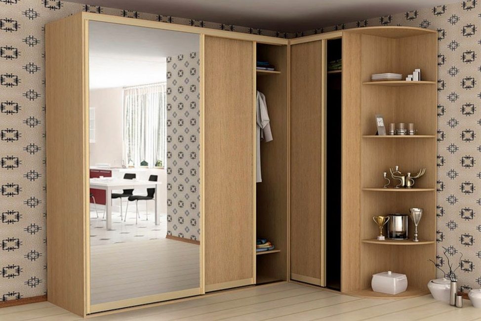 Corner Wardrobe Design Latest