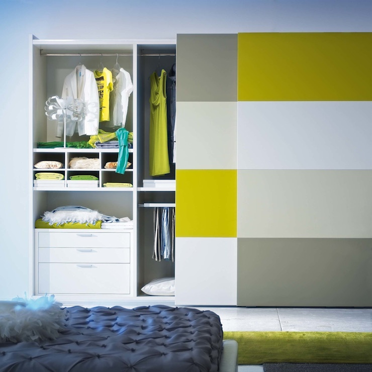 Double Colour Wardrobe Design