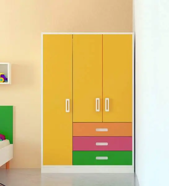 Double Colour Wardrobe Design