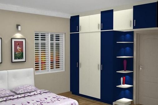 Double Colour Wardrobe Design