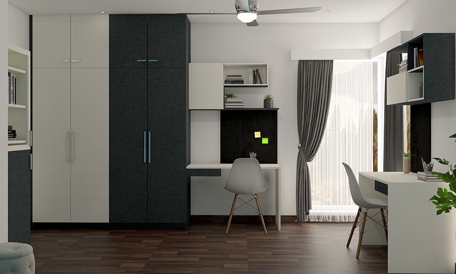 Double Colour Wardrobe Design