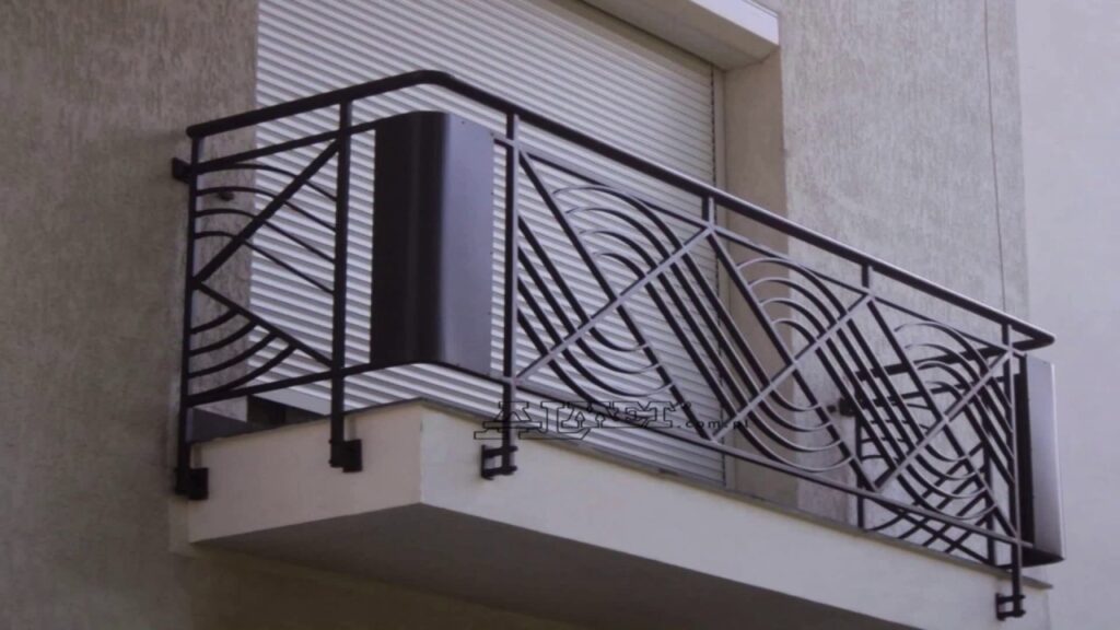 iron balcony railing design