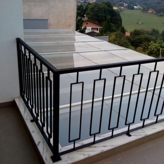 spiral stainless steel railing