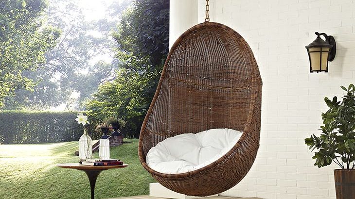 outdoor swing chair with stand