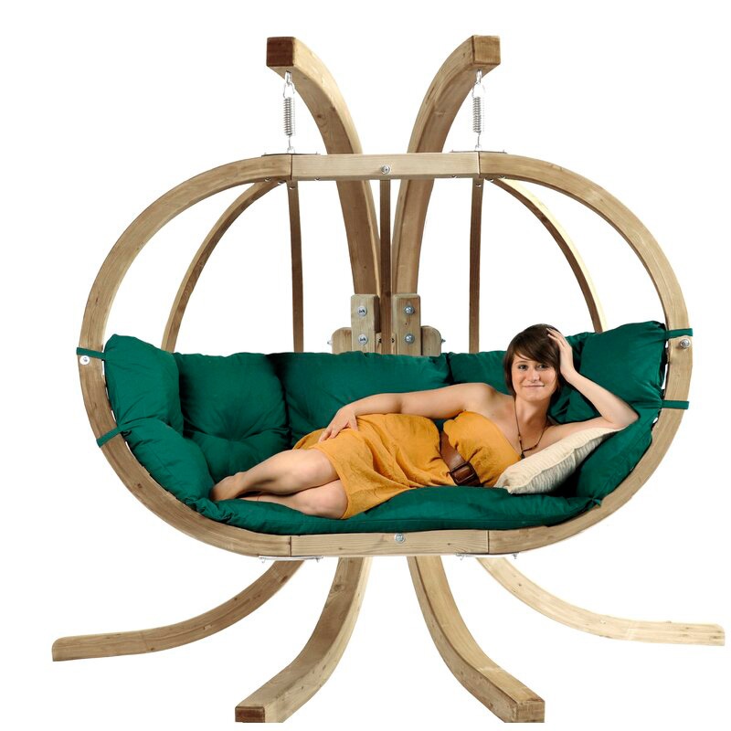 outdoor swing chair with stand