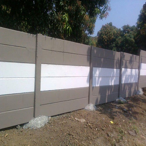 Simple Boundary Wall Design Image