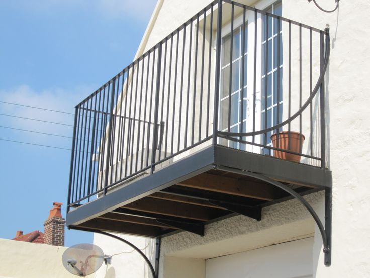 simple iron railing design for balcony