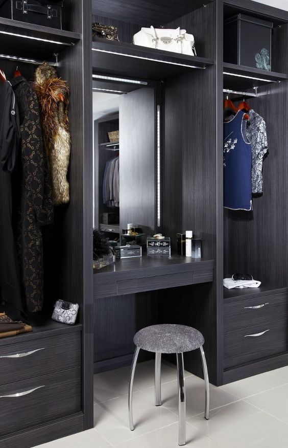 wooden wardrobe design