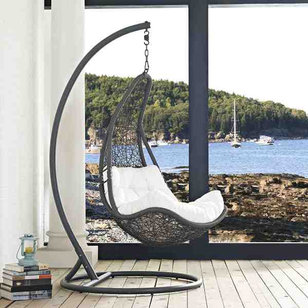 swing chair with stand