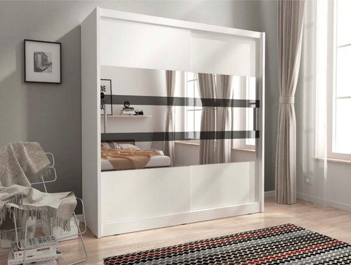 wardrobe design bedroom with mirror