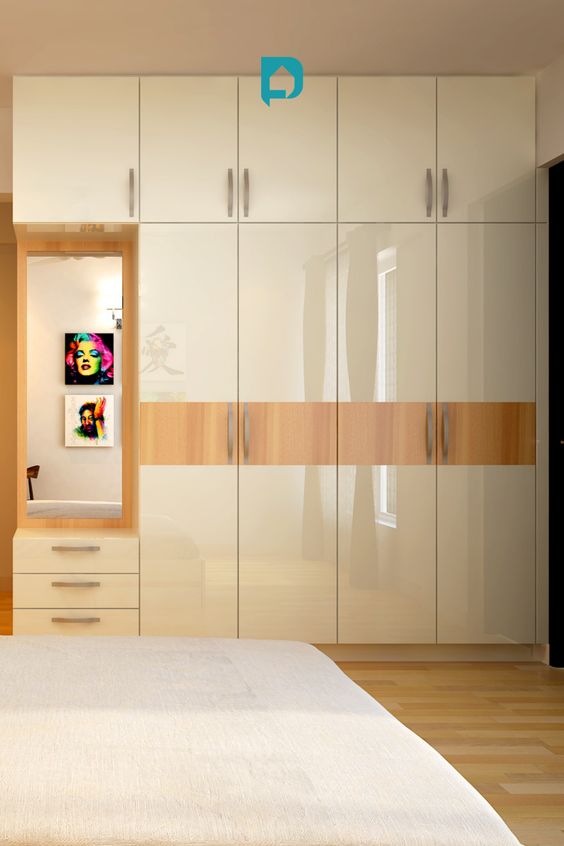 Wardrobe Design in Wall