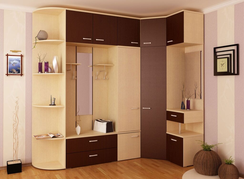 wooden wardrobe design