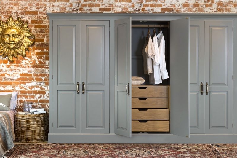 wooden wardrobe design