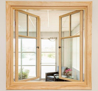wooden window design for home