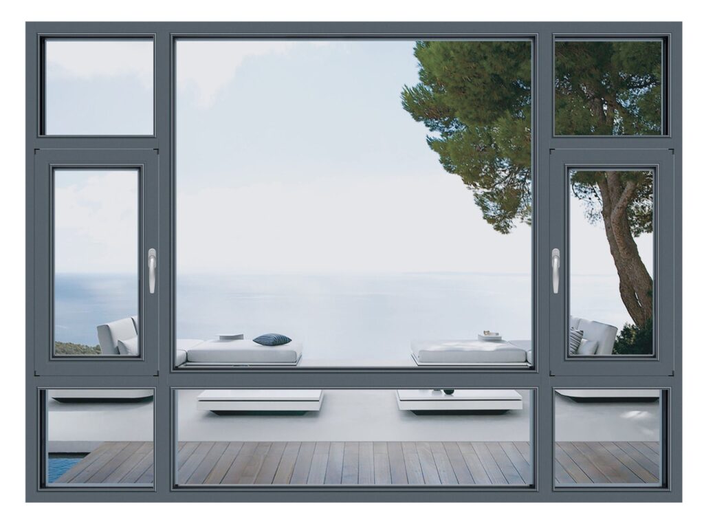 aluminium window design- or home