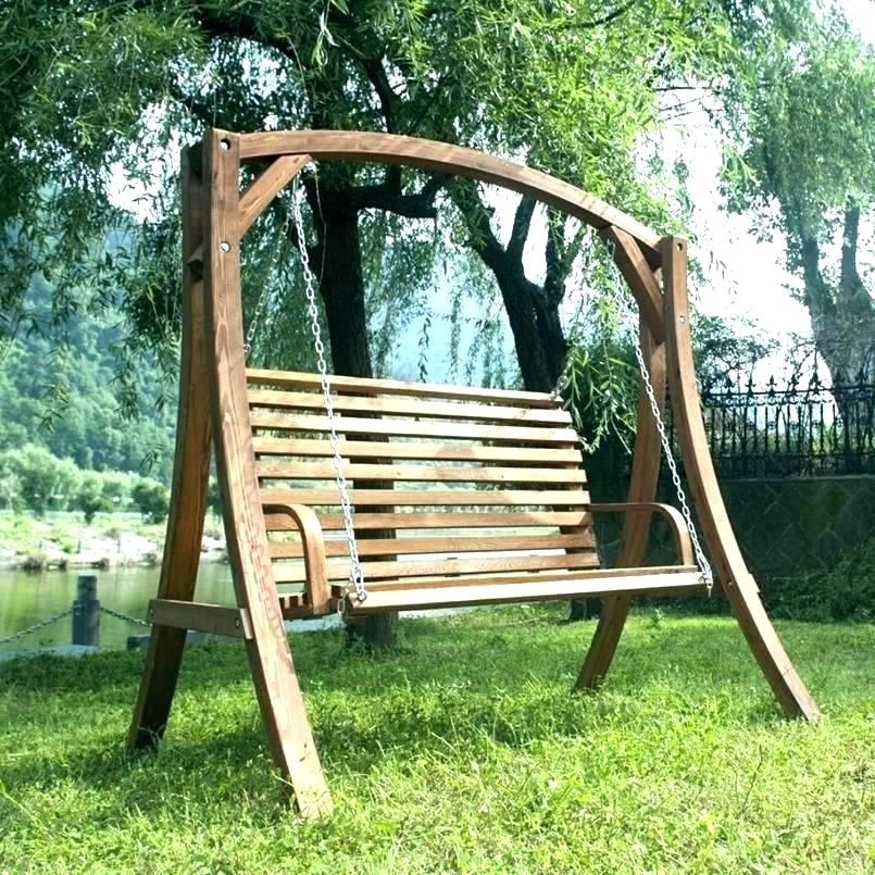 garden swing chair with stand