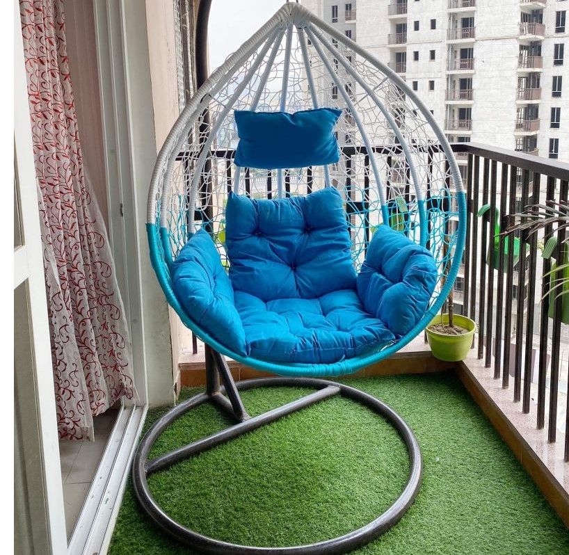 garden swing chair with stand