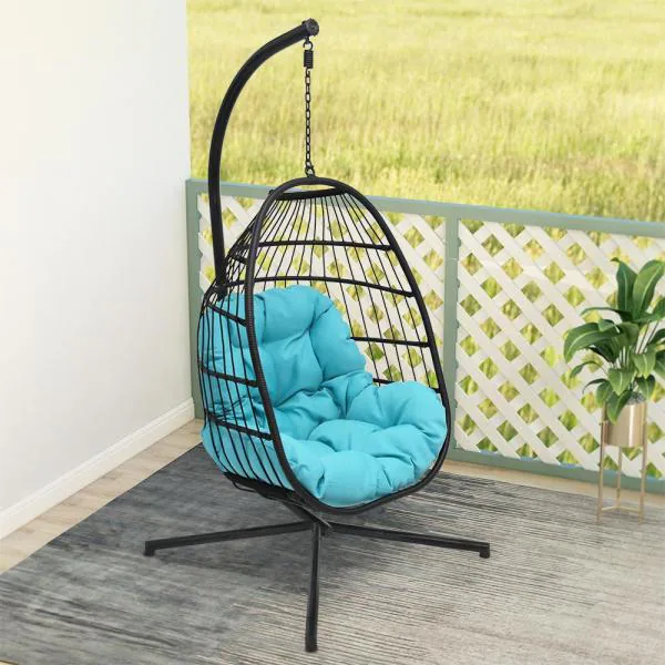 outdoor swing chair with stand