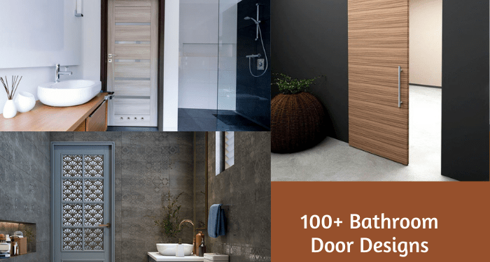 100 Bathroom Door Design