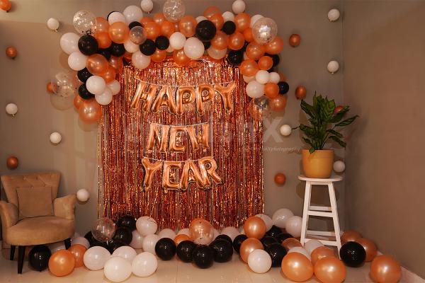 New Year Balloons Decorating Ideas