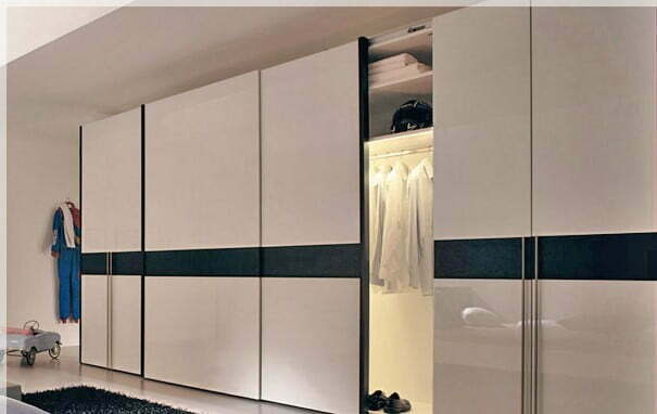 Aluminium Cupboard Design for Bedroom